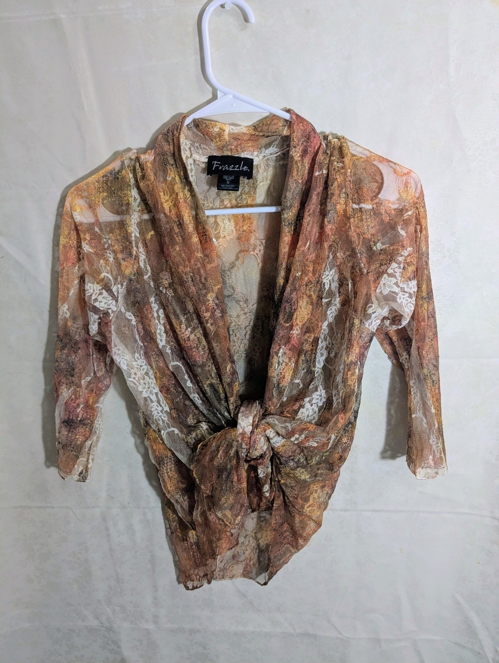 Bohemian Sheer Lace Kimono Cardigan